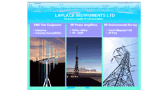 Desktop Screenshot of laplace.co.uk